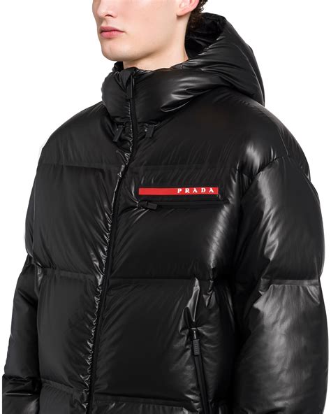 men's prada puffer jacket|prada windbreaker men's.